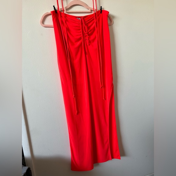 Matching Set Orange Red XL - Picture 2 of 5